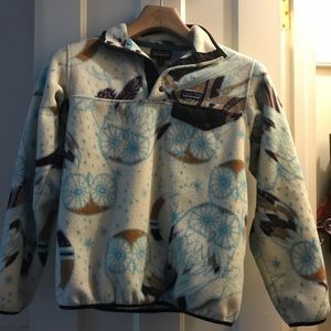 Owl Pattern Women’s Lightweight Synchilla Snap-T